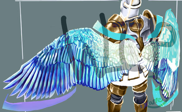 WIP Gabriel Ultrakill render