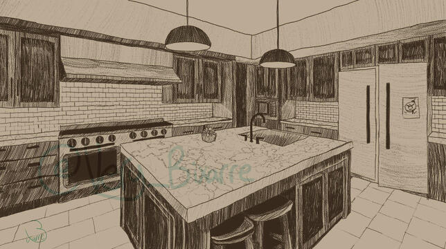 Lined Background (the fridge is open on purpose)