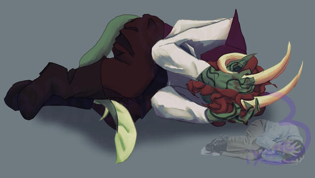 Oc By 4FrogsInAWig (art fight)